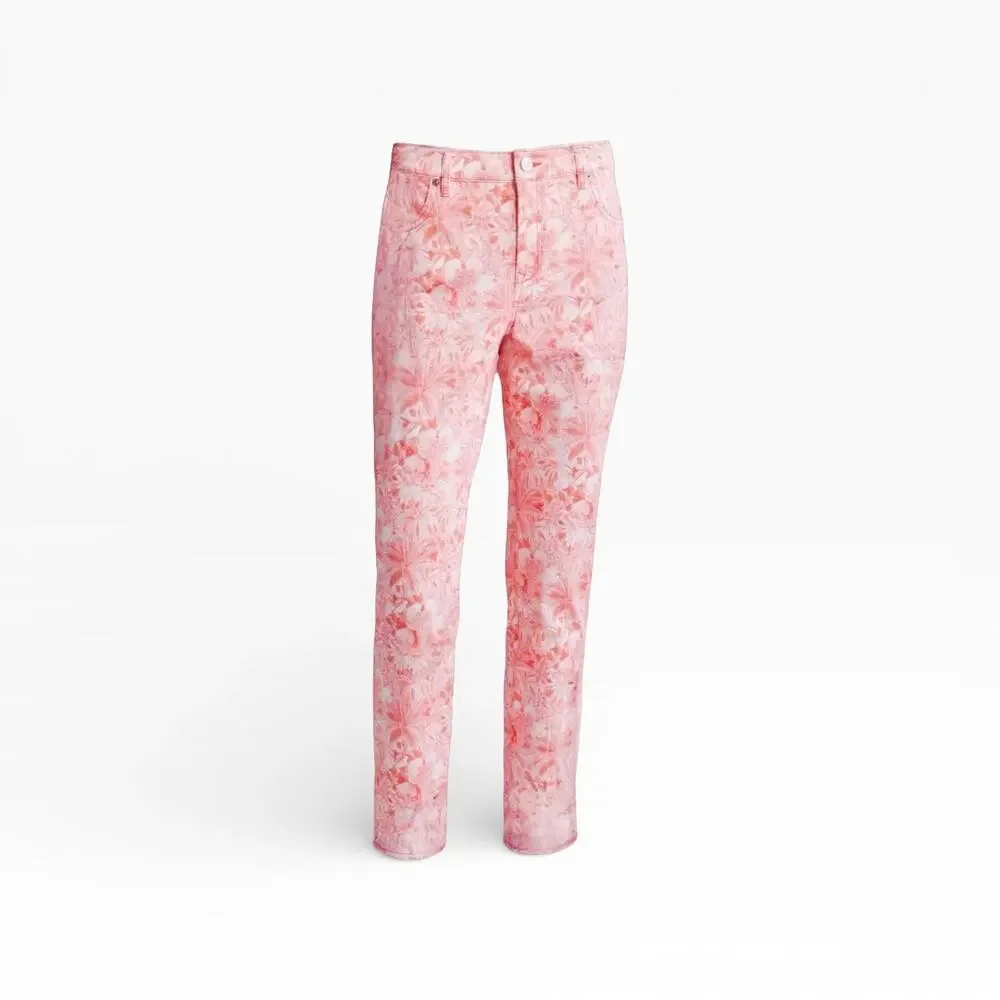 Tommy Bahama Boracay Beach High Rise Ankle Jeans in Paradise Pink - Size 10